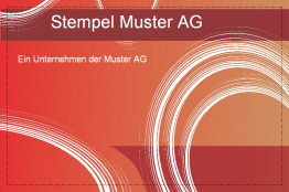 Business Cards doppia faccia - formato orizzontale